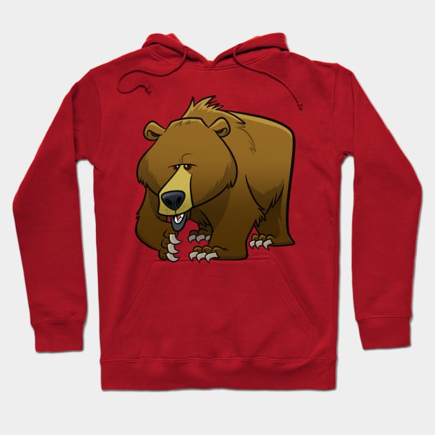 Grizzly Bear Hoodie by binarygod